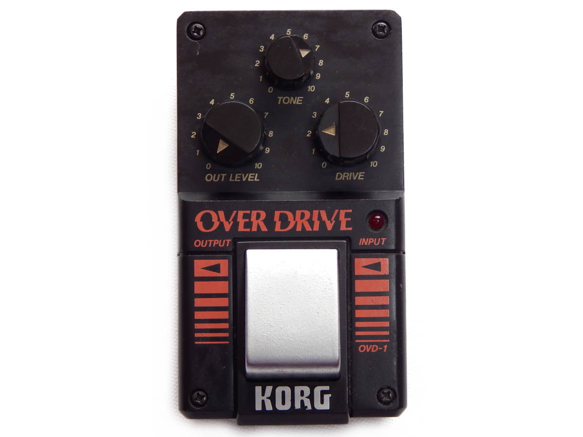 KORG OVD-1 Over Drive HOTEI 布袋寅泰 BOWY ボウイ コルグ 80年代