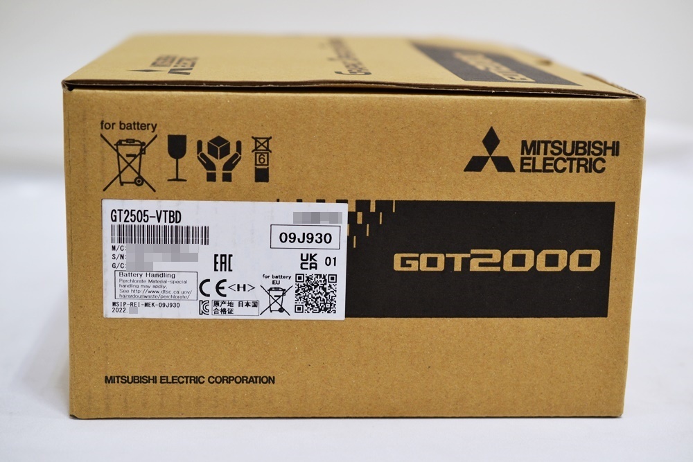 ☆未使用!三菱電機 タッチパネル GT2505-VTBD (2022年製