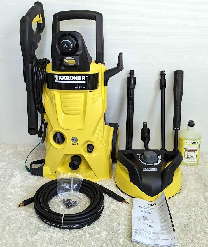 未使用 ケルヒャー KARCHER 高圧洗浄機 K4 サイレント ホームキット