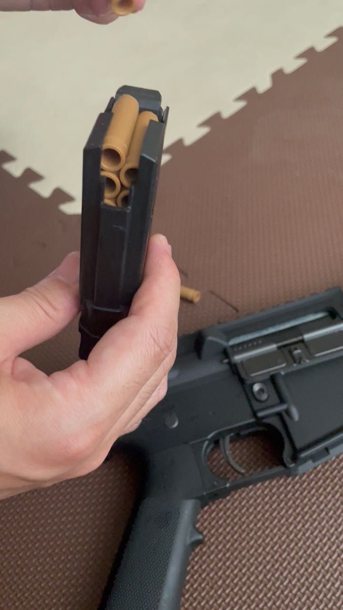 M4CQB 電動ガン ブローバック ライブカート ボルトストップ 排莢 M4CQB 電動ガン ブローバック ライブカート ボルトストップ 排莢