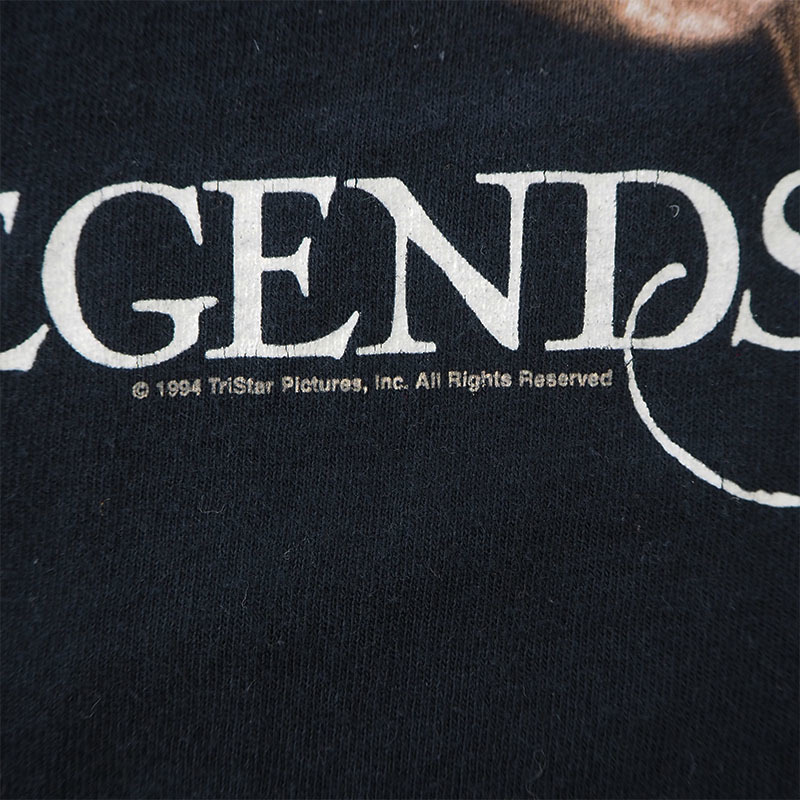 90s Legends of the Fall Tシャツ 映画 ブラッド・ピット vintage