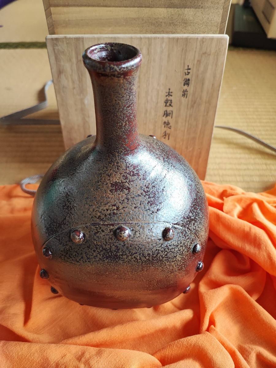 激安な 古備前 太鼓胴徳利 江戸末期 桂又三郎 aob.adv.br