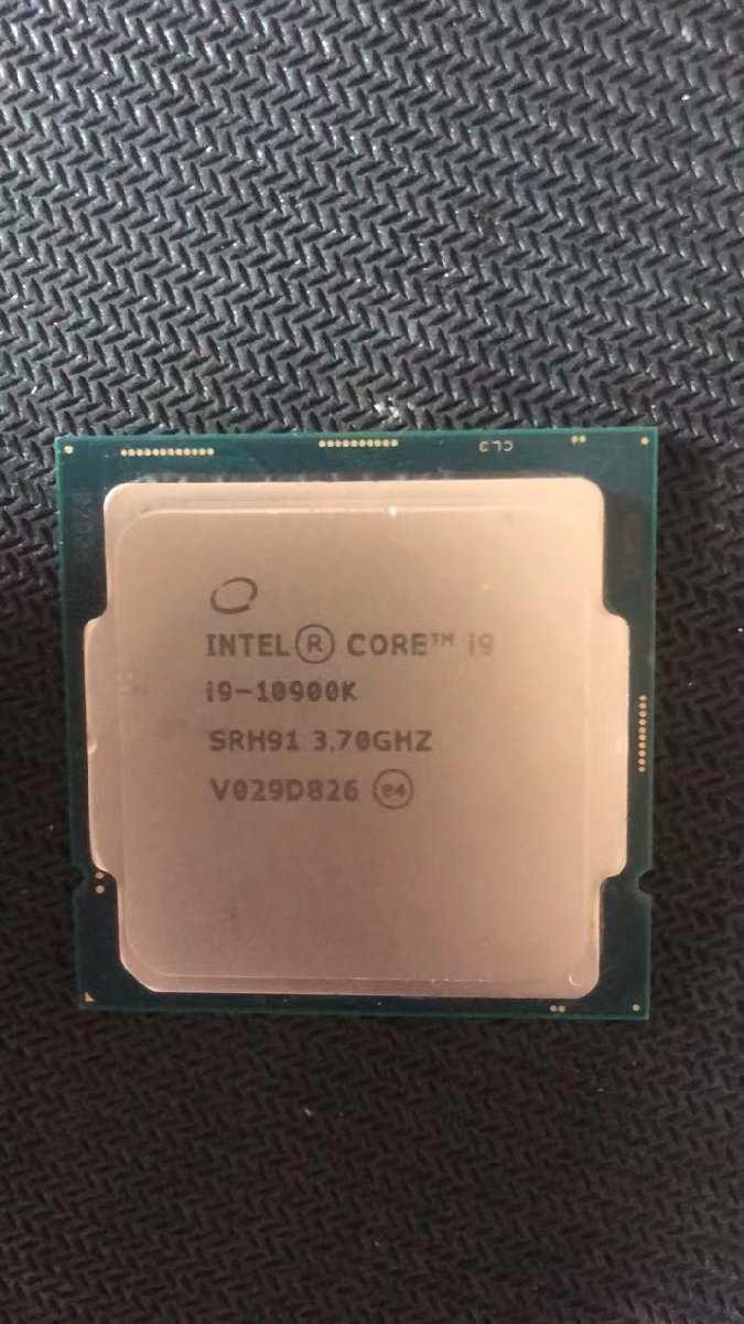 シリアルシール付 Intel CPU Core i9 10900K 品 | giulianacividanes