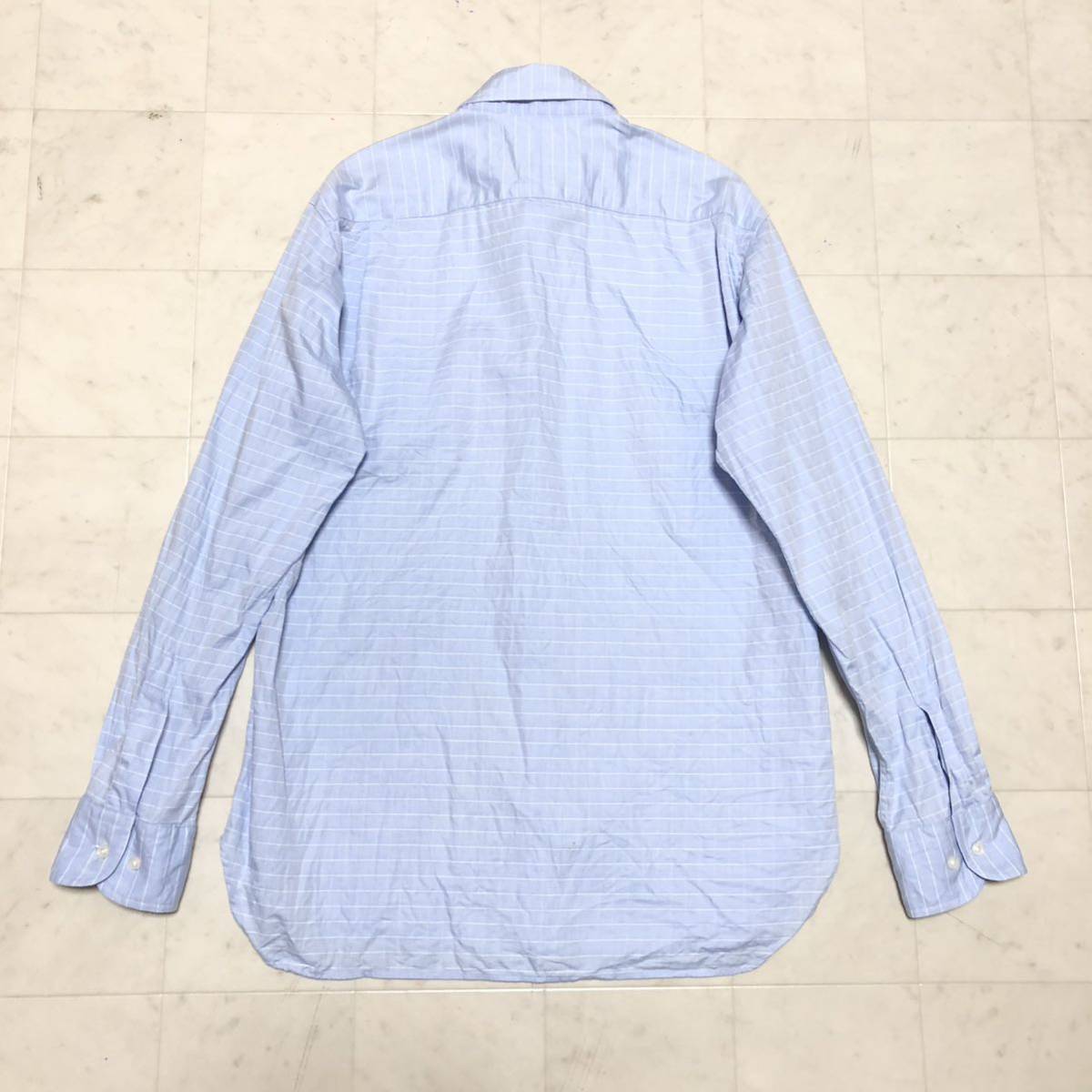 【送料360円】A.A.R Yohji Yamamoto ヨウジヤマモト 長袖シャツ 男性用 メンズ Mサイズ ビジネス 古着 AB338_画像2