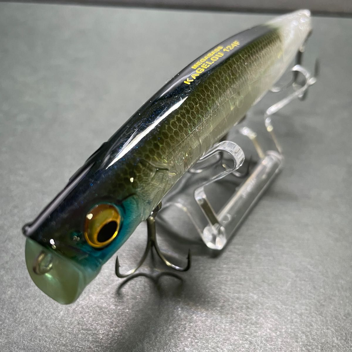未使用 メガバス カゲロウ124F ワイルドクリア ジョインター別注 未使用 メガバス カゲロウ124F ワイルドクリア ジョインター別注