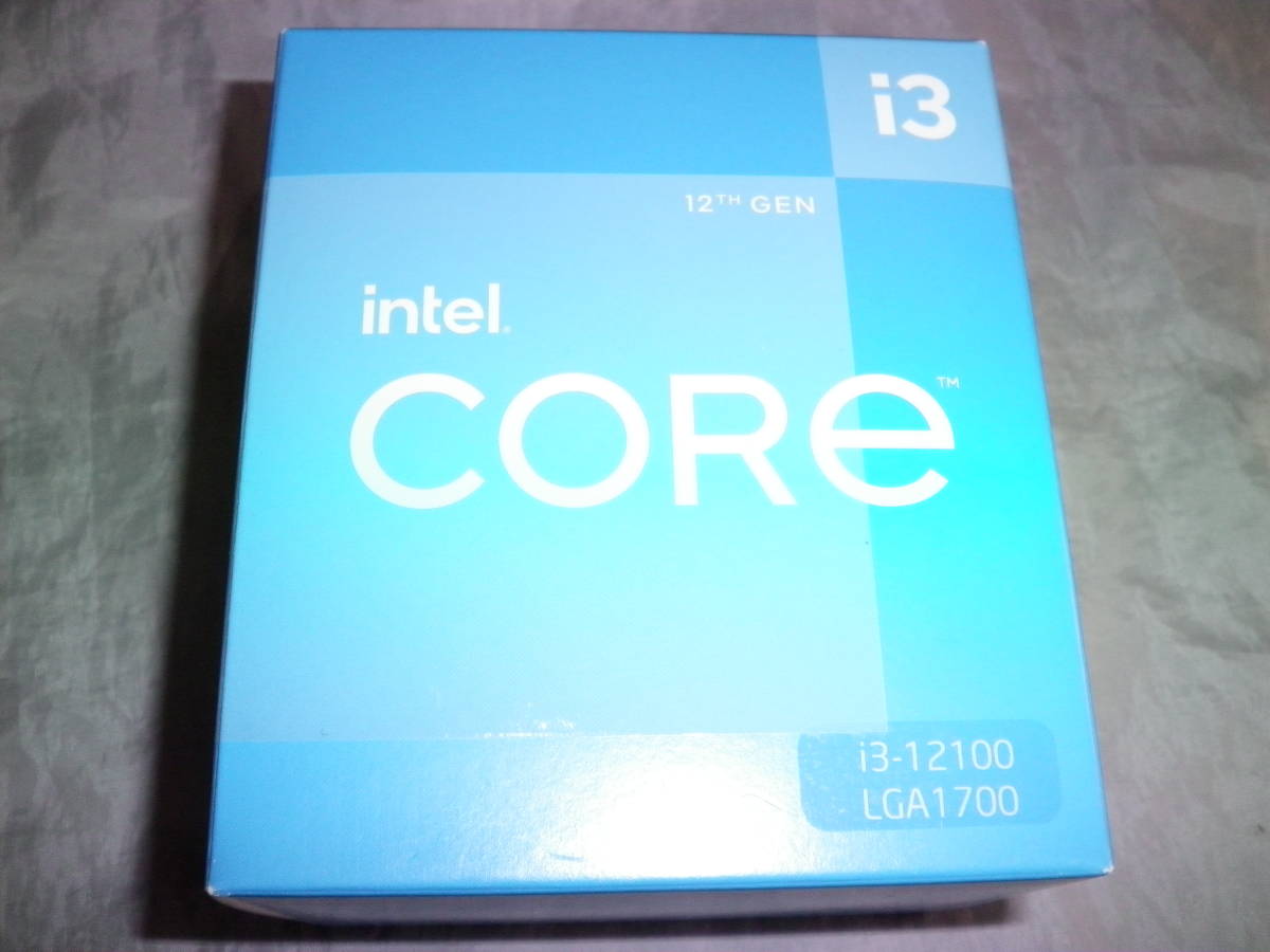 Intel Core i3-12100 BOX UHD Graphics 730 LGA1700 第12世代 Intel Core i3-12100 BOX UHD Graphics 730 LGA1700 第12世代