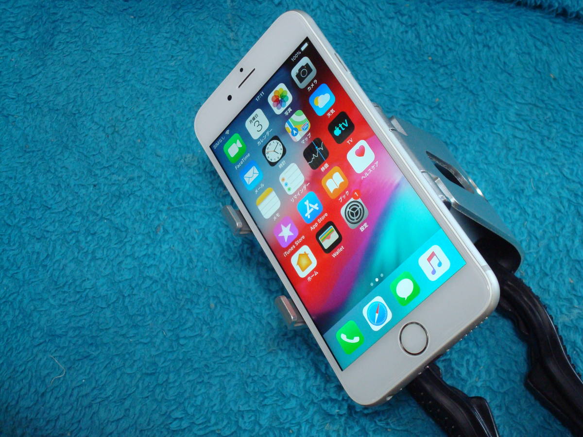 iPhone 6 16GB iOS 12.5.7 新品バッテリ 新品液晶パネル ドコモキャリア 送料無料