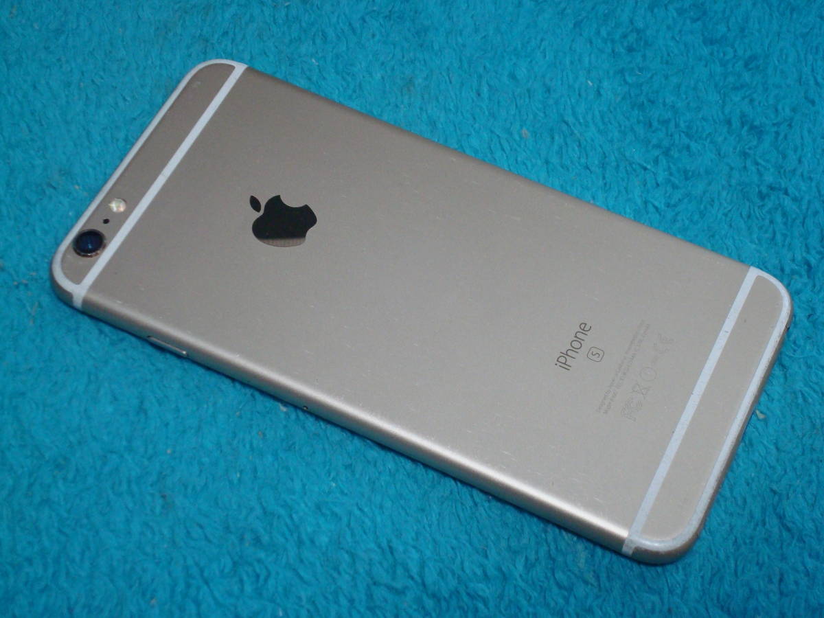iPhone 6S Plus 64GB au解除 新品大容量バッテリ 新品液晶パネル iOS 15.7.4 送料無料