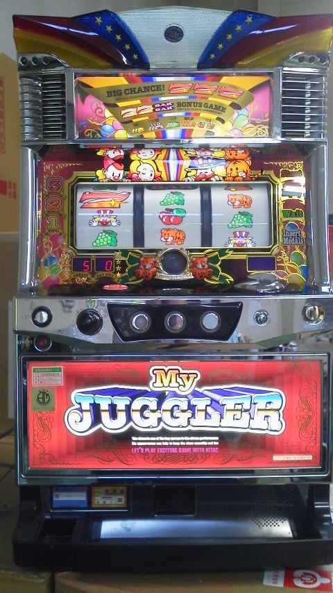 実機 税込 北電子 パチスロ マイジャグラーIII KD(3)◇コイン不要