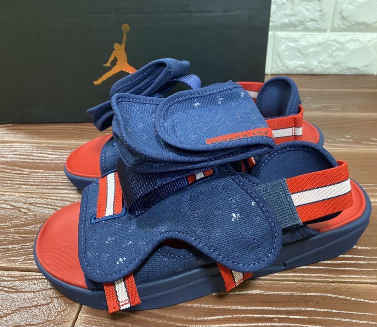 新品 27㎝　ナイキ ジョーダン LS x パリ サンジェルマン NIKE JORDAN LS x PSG ジョーダン LS スライPSG サンダル_画像1