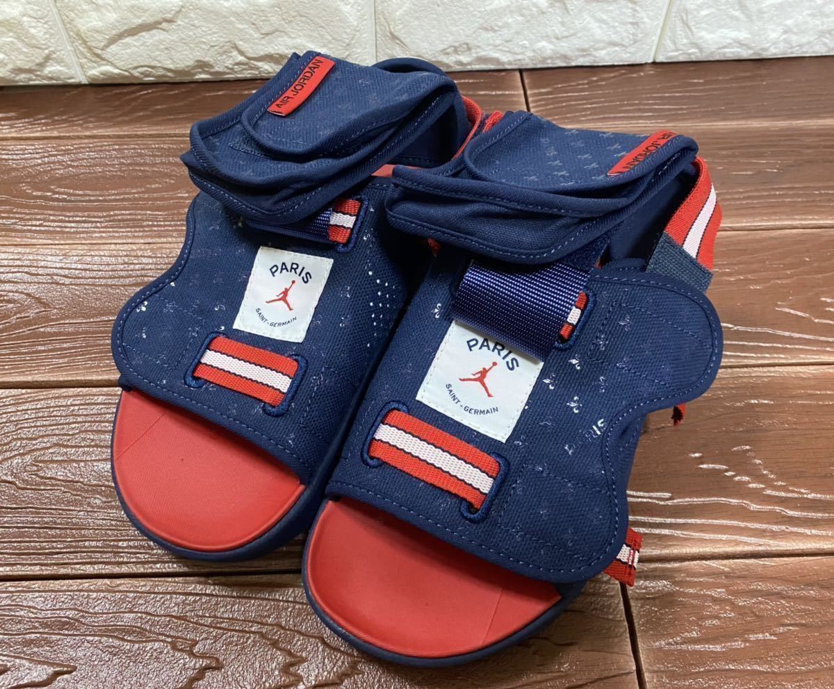 新品 27㎝　ナイキ ジョーダン LS x パリ サンジェルマン NIKE JORDAN LS x PSG ジョーダン LS スライPSG サンダル_画像3