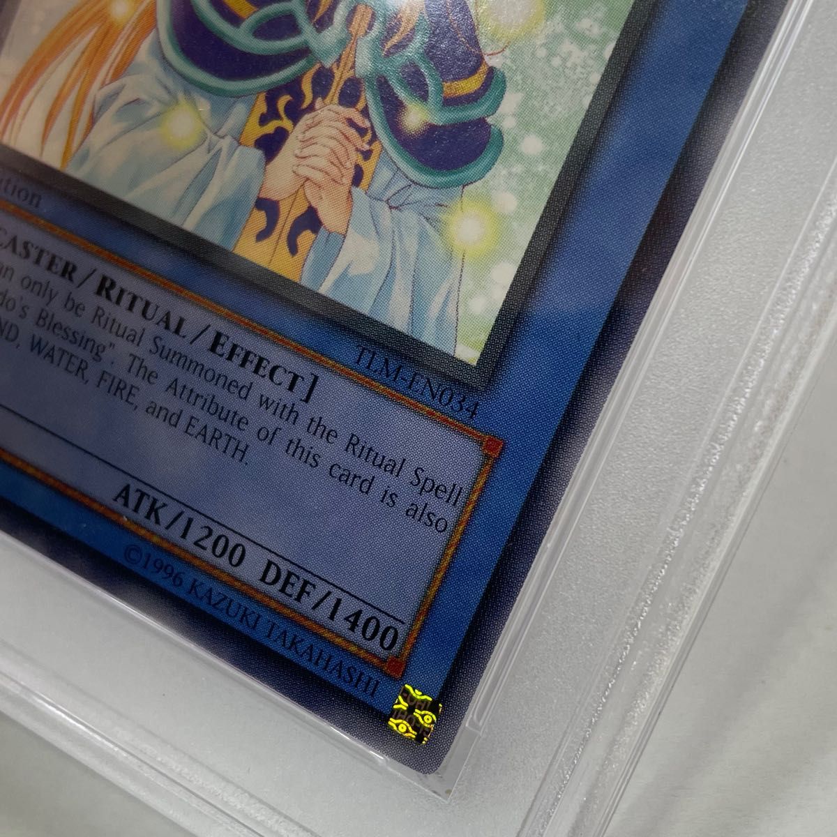 【PSA9】 精霊術師 ドリアード 英語 北米 1st 字レア　ELEM.MISTRESS DORIADO 遊戯王 BGS ARS