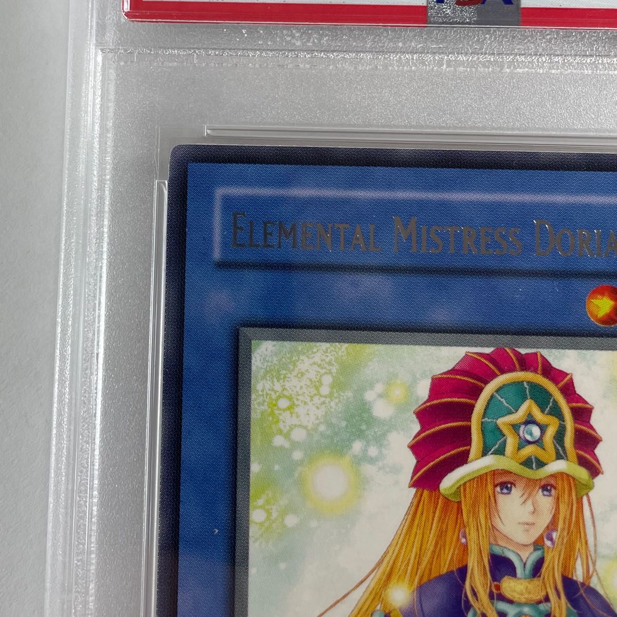 【PSA9】 精霊術師 ドリアード 英語 北米 1st 字レア　ELEM.MISTRESS DORIADO 遊戯王 BGS ARS