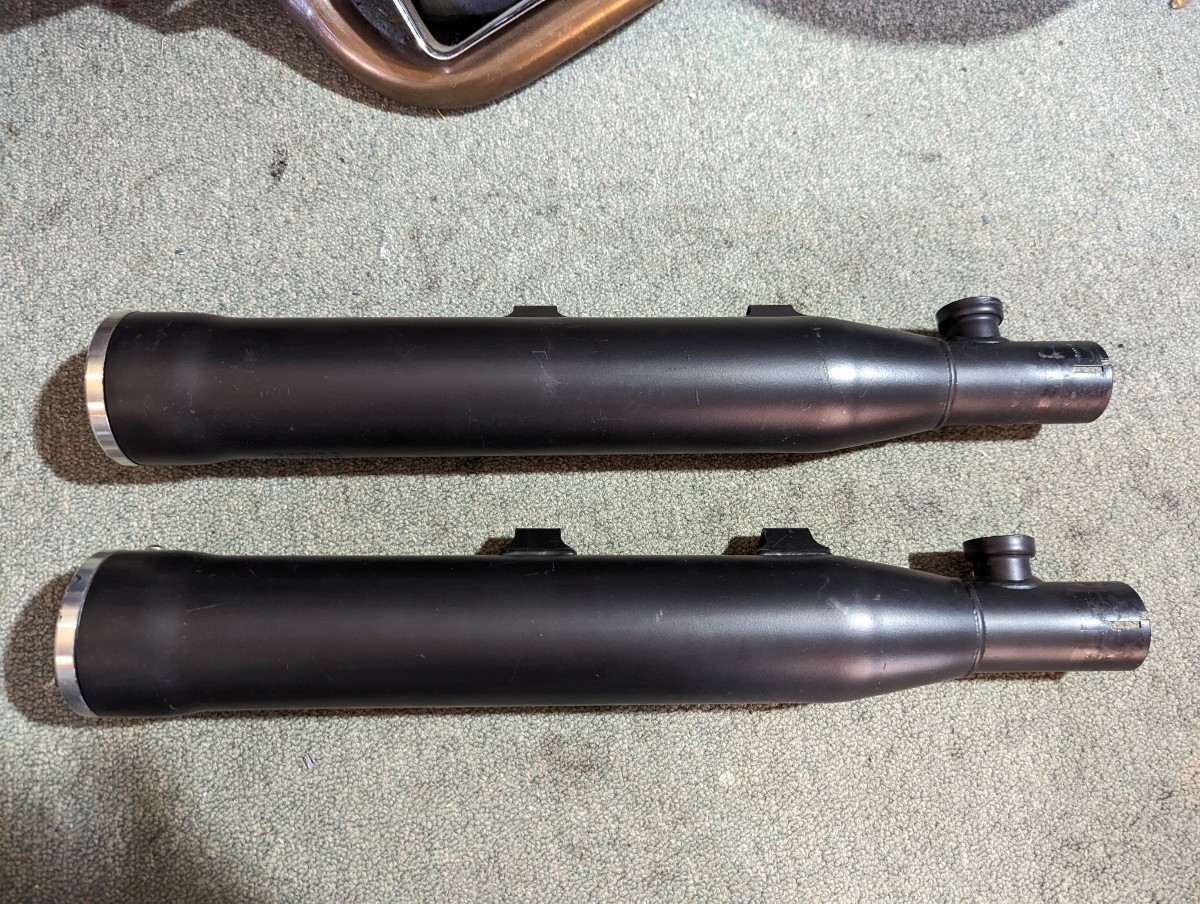 XL 1200 883 スポーツスター 04-13 コブラ COBRA 3インチ ブラック