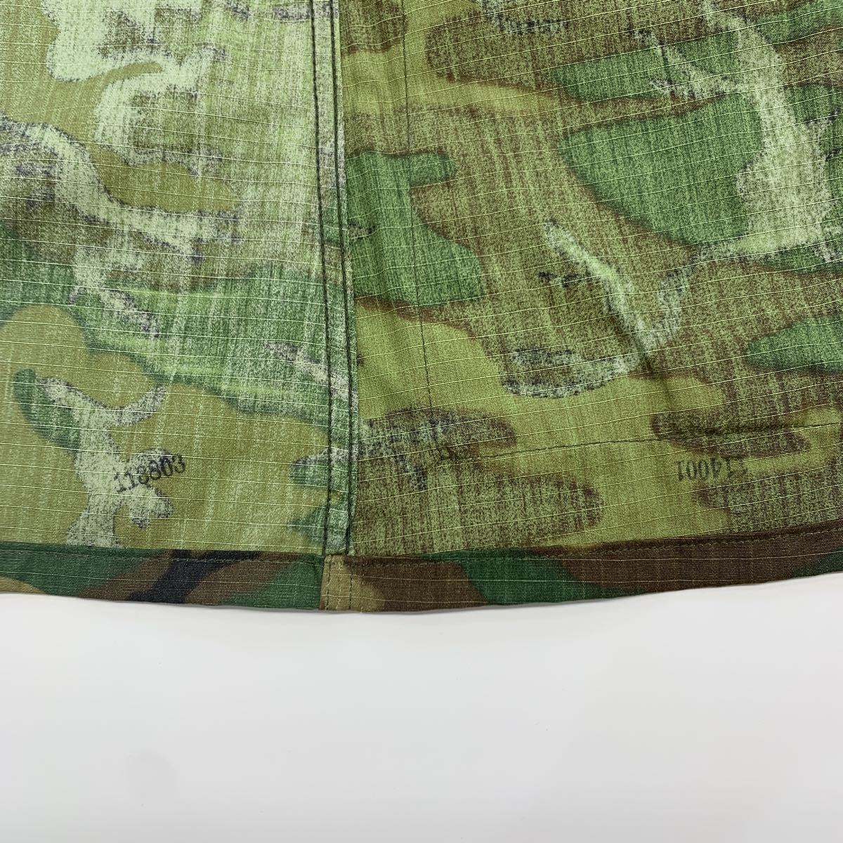 デッドストック 米軍 実物 ERDL CAMO ブラウンリーフ迷彩ジャケット LC-1 ジャングルファティーグ ミリタリー BDU アメリカ軍 vintage NOS_画像7