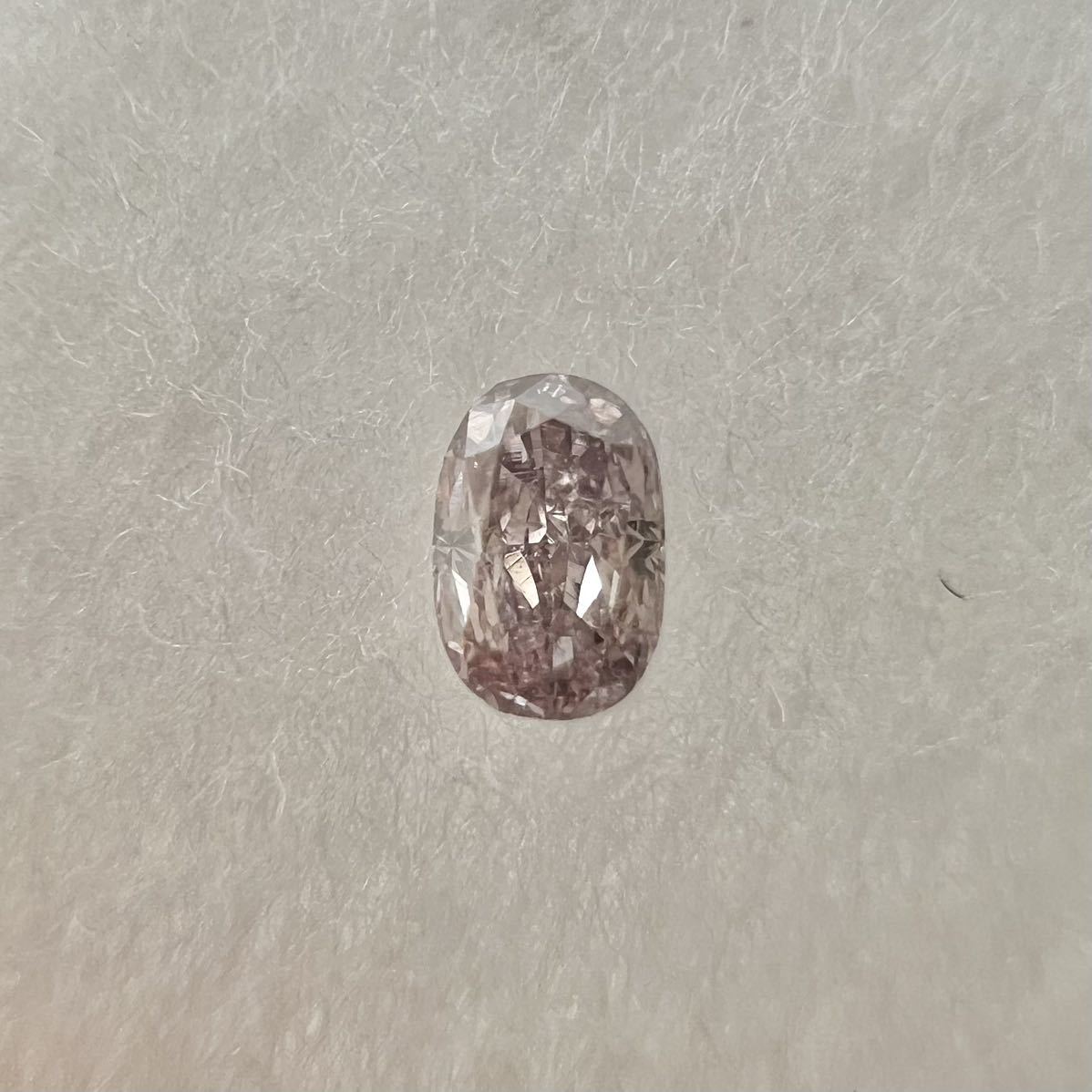 ピンクダイヤモンド ルース 0.047ct FANCY LIGHT PURPLE PINK