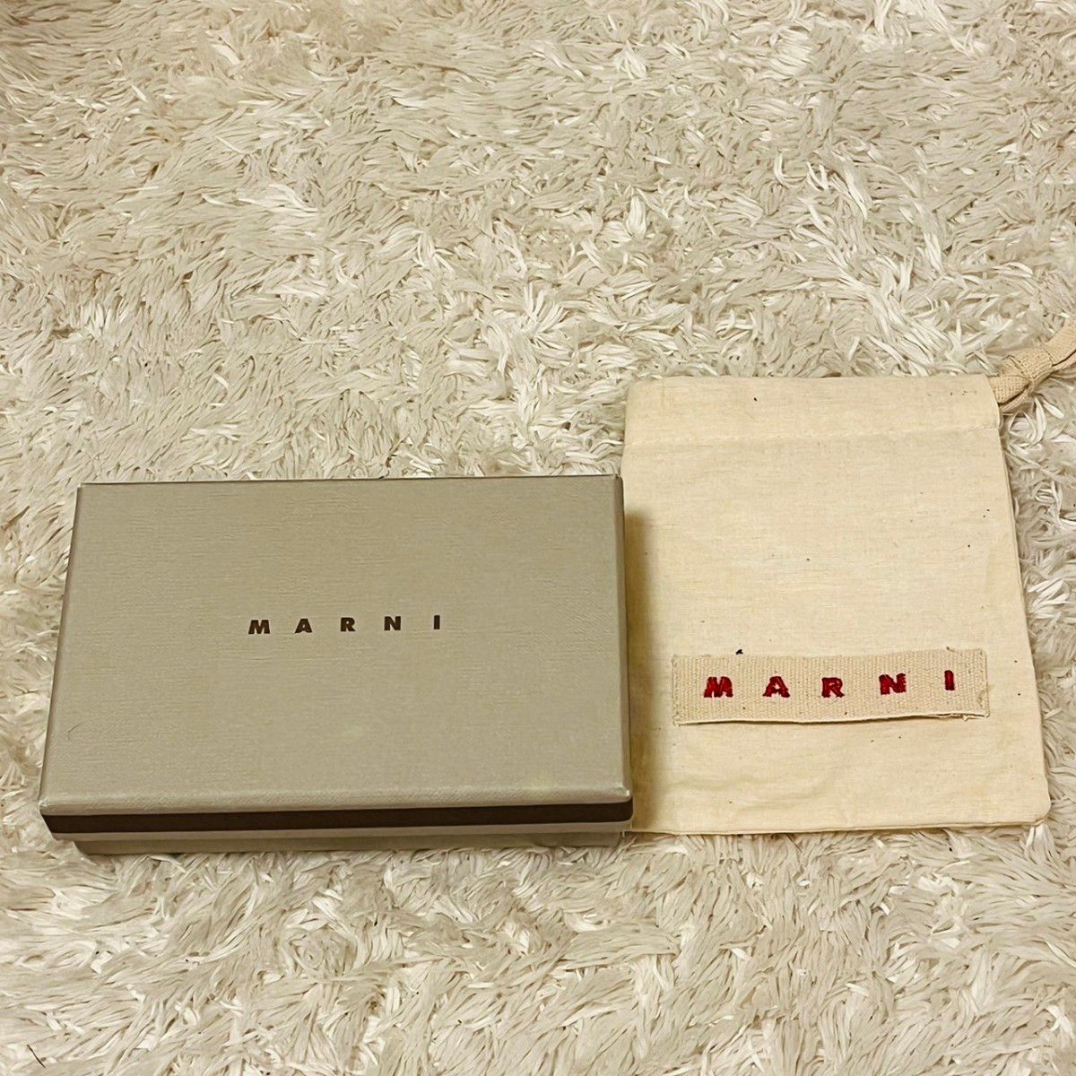 MARNI マルニバイフォールド コンパクトウォレット 2つ折り財布 折財布 カードケース コインケース マルチカラー 1
