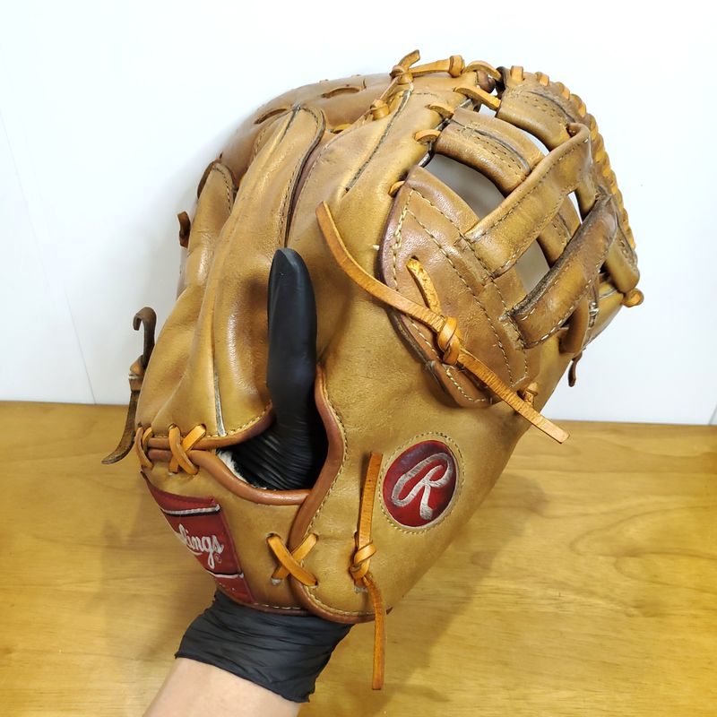 ローリングス HOH GOLD GLOVE Made in USA 米国製 希少 Rawlings 一般硬式用一塁手グラブ メンテ済即戦力 野球 大人用ファーストミット