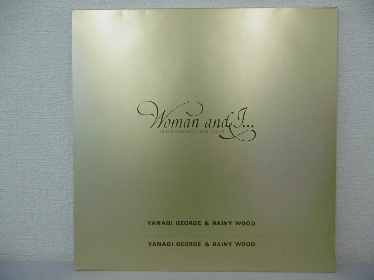 LP レコード 2枚組 柳ジョージ RAINY WOOD レイニー ウッド Woman and I 【E+】 H1680T_画像2