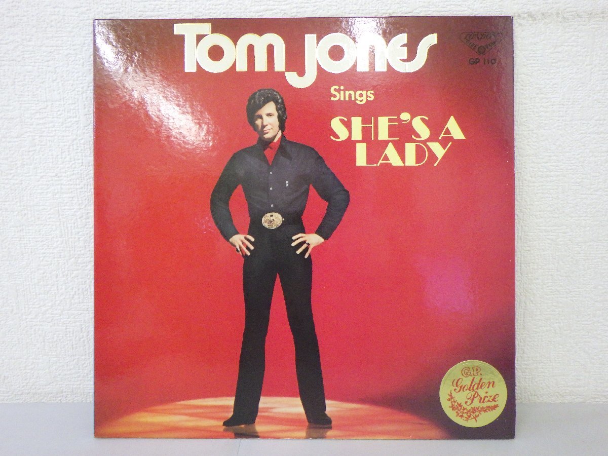 LP レコード TOM JONES SINGS SHE'S A LADY トム ジョーンズ 【 E- 】 H2327Z_画像1