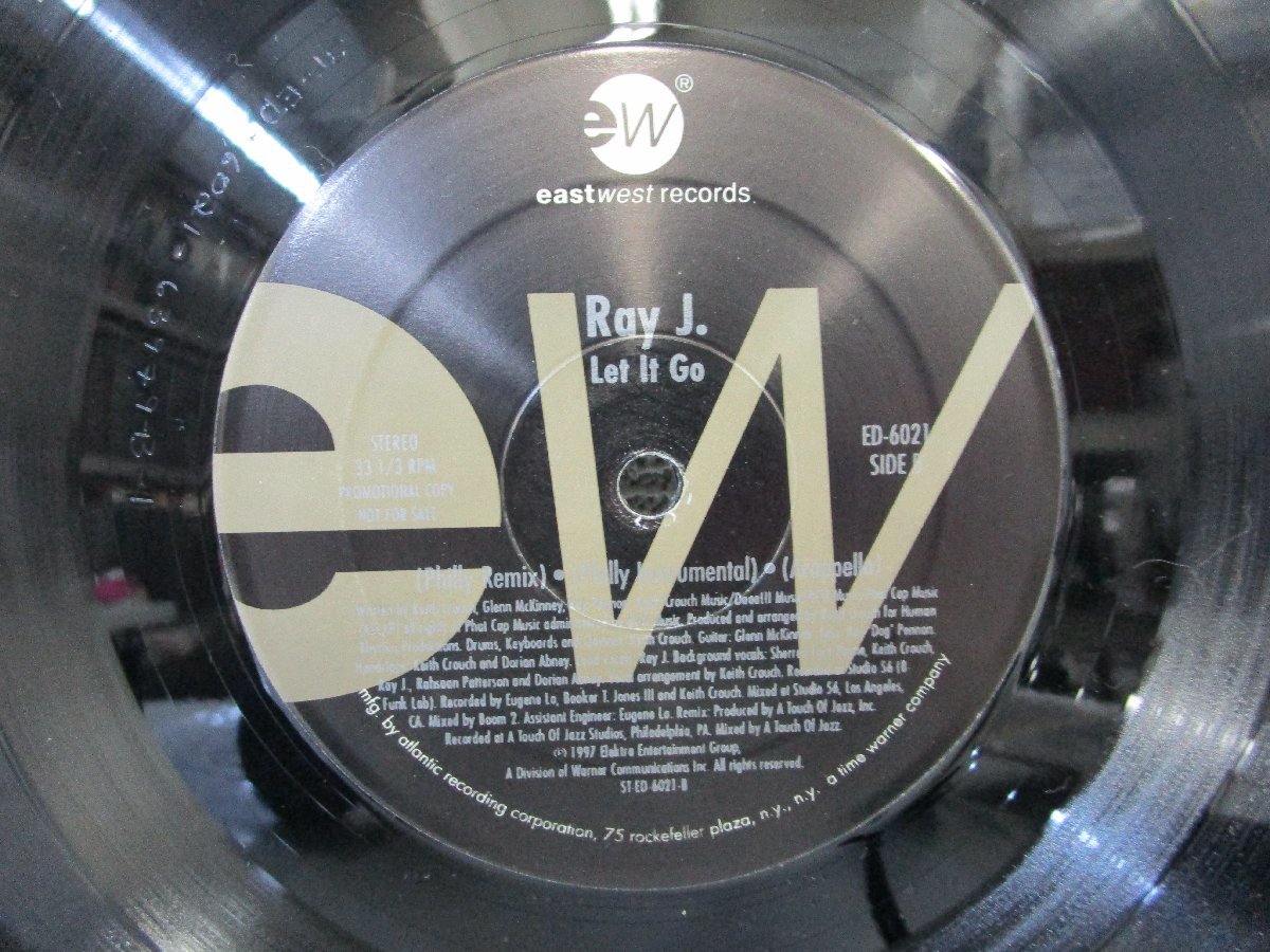LP レコード Ray J Let It Go lose control Remix 【E-】 H2483Bの画像4