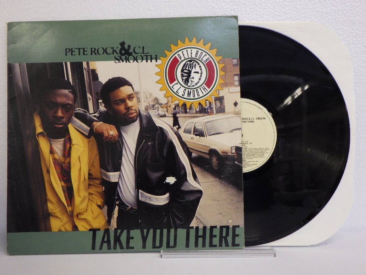 LP レコード PETE ROCK & C.L.SMOOTH TAKE YOU THERE ピートロック スムース 【 E- 】 H2860Z_画像1
