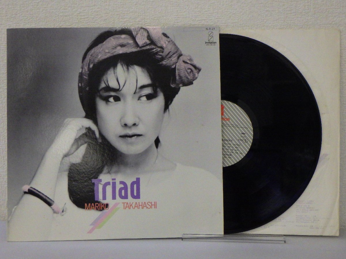 LP レコード MARIKO TAKAHASHI 高橋真梨子 TRIAD トライアード 【E+】 H906D_画像1