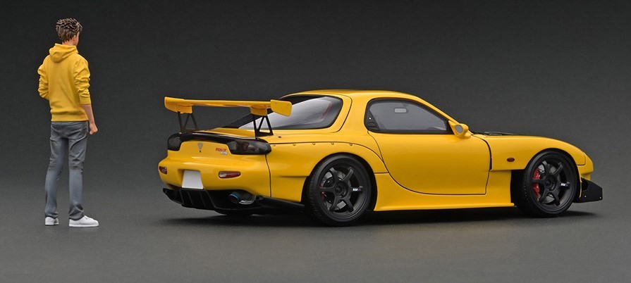 新品web限定 イグニッションモデル 1/18 頭文字D 高橋啓介 マツダ RX-7