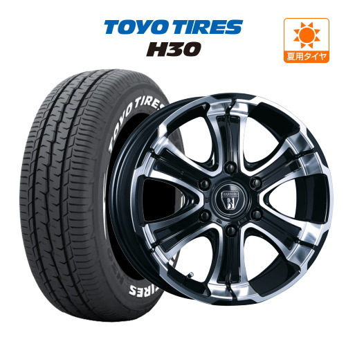 200系 ハイエース ホイール 4本セット クリムソン バルベロワイルド ディープス TOYO H30 215/60R17_画像1