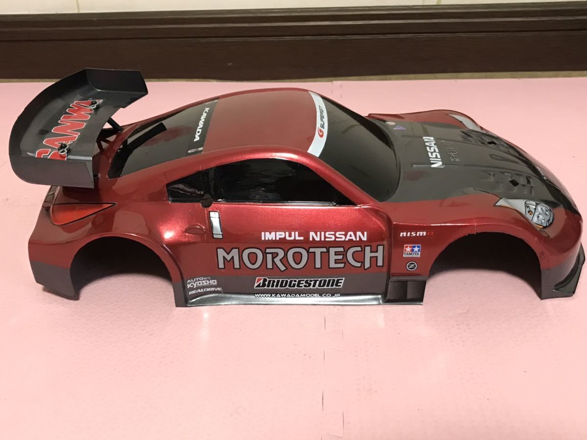 送料無料　Mシャーシ用　日産 フェアレディZ Z33 レーシングカー スーパーGT500 ラジコンボディ NISSAN FAIRLADYZ RACING RC BODY_画像3