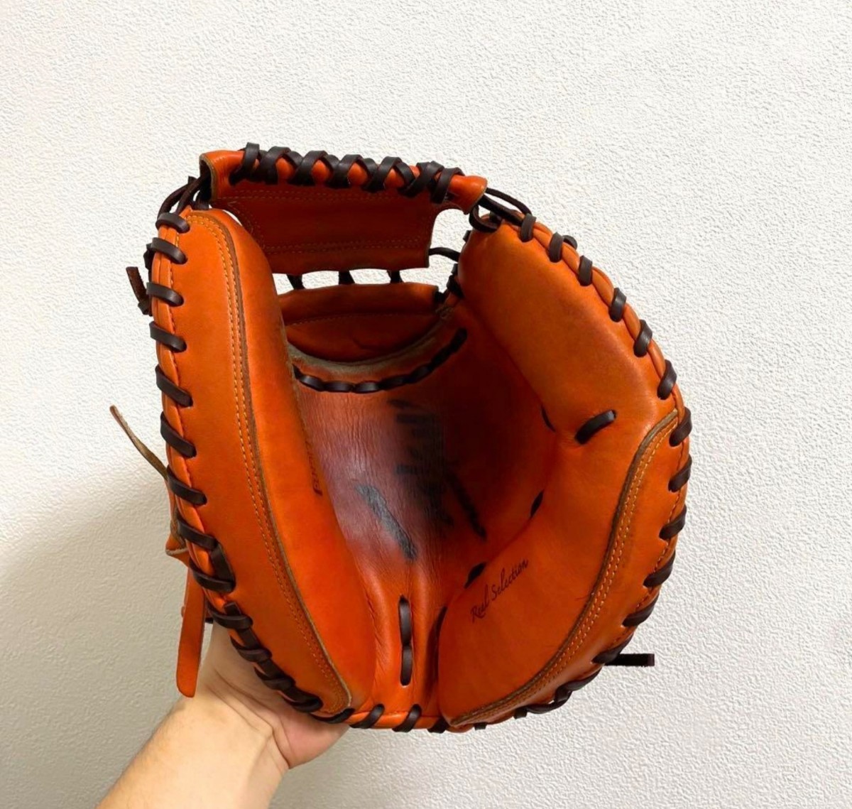 ミズノプロ 阿部慎之助モデル 型抜群 硬式 キャッチャーミット ミズノプロ 阿部慎之助モデル 型抜群 硬式 キャッチャーミット