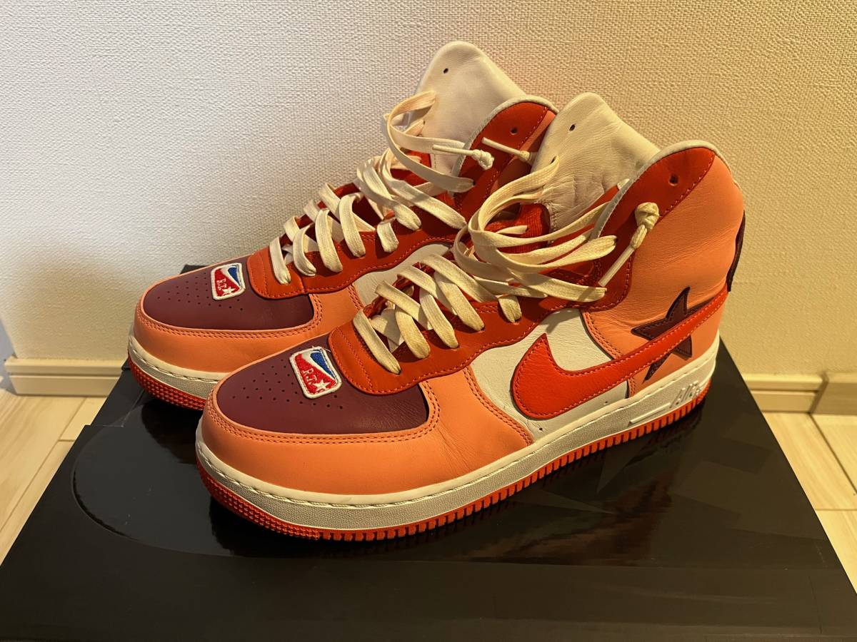 美中古 US10.5 28.5㎝ AIR FORCE 1 HI RT Riccardo Tisci NikeLab リカルドティッシ AQ3366-601_画像1