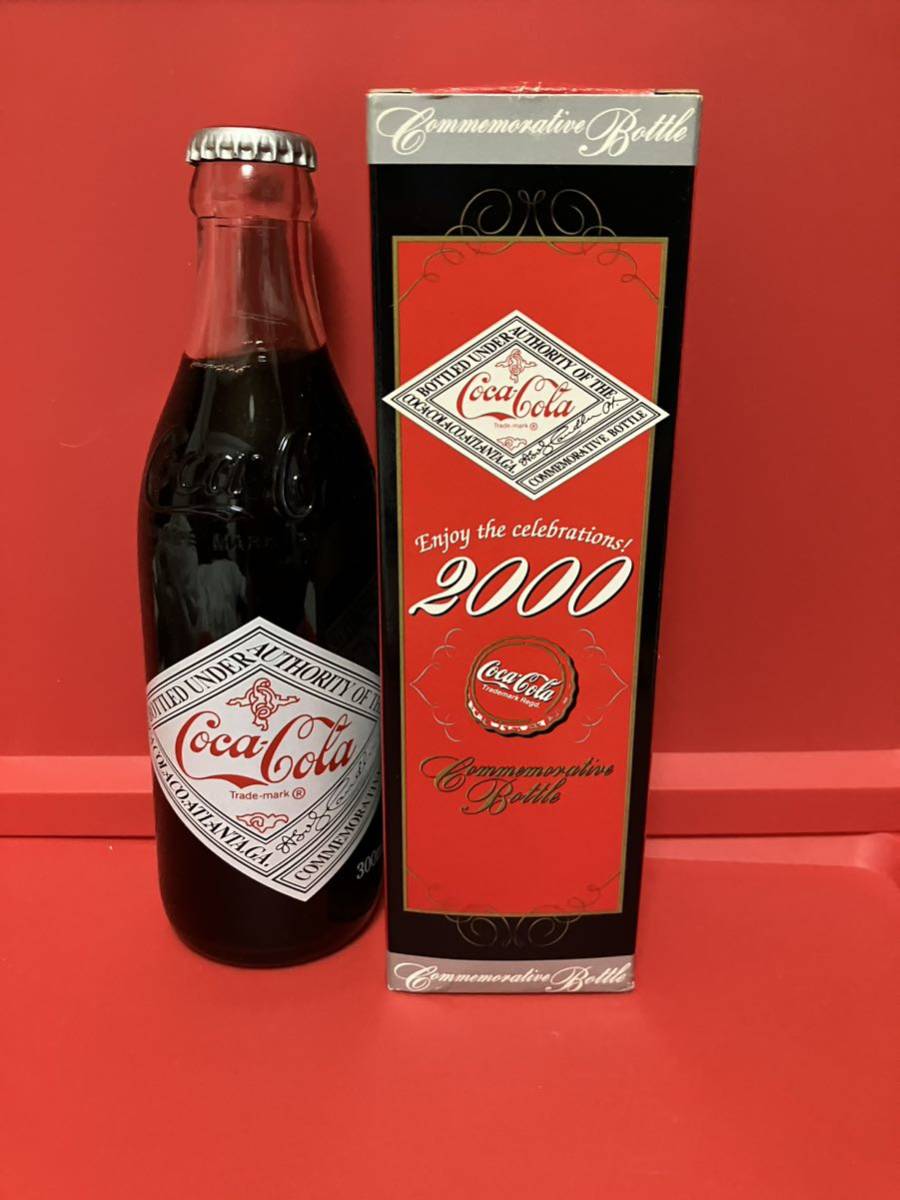  Coca * Cola 2000 год память бутылка 300ml с коробкой ведро retro ограниченный товар редкий редкость Coca-Cola& McDonald's сотрудничество стакан 1961.1994