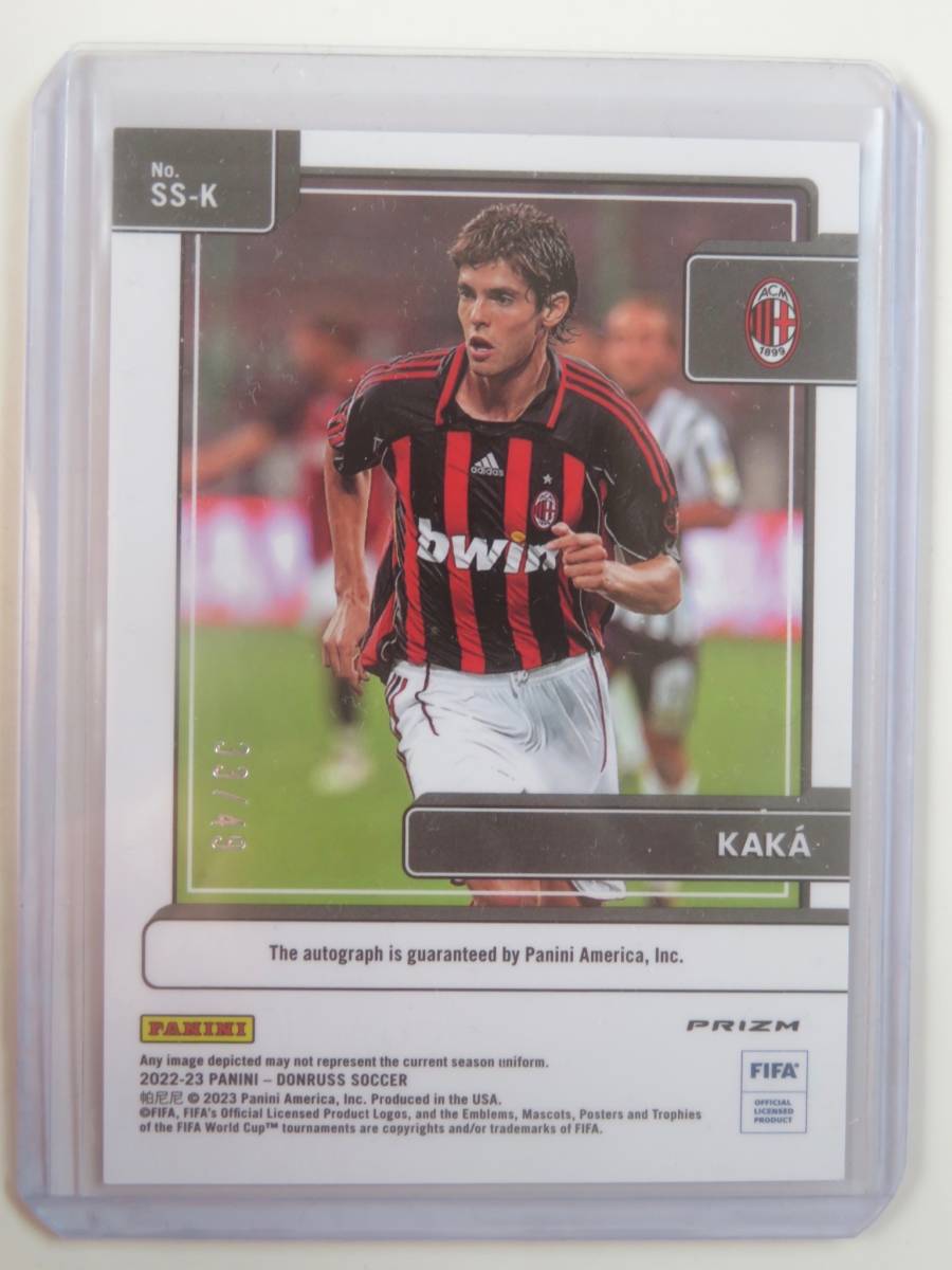 人気 DONRUSS 直筆サイン 【美品】KAKA SOCCER 【美品】KAKA 直筆