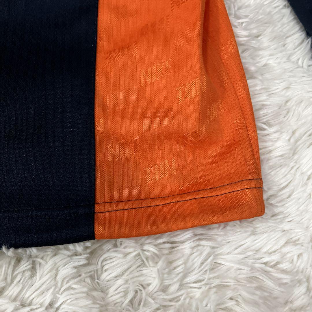 送料無料 NIKE ナイキ トラックジャケット 刺繍 ワンポイントロゴ ジャージ FIT DRY 大きいサイズ XXL ネイビー オレンジ