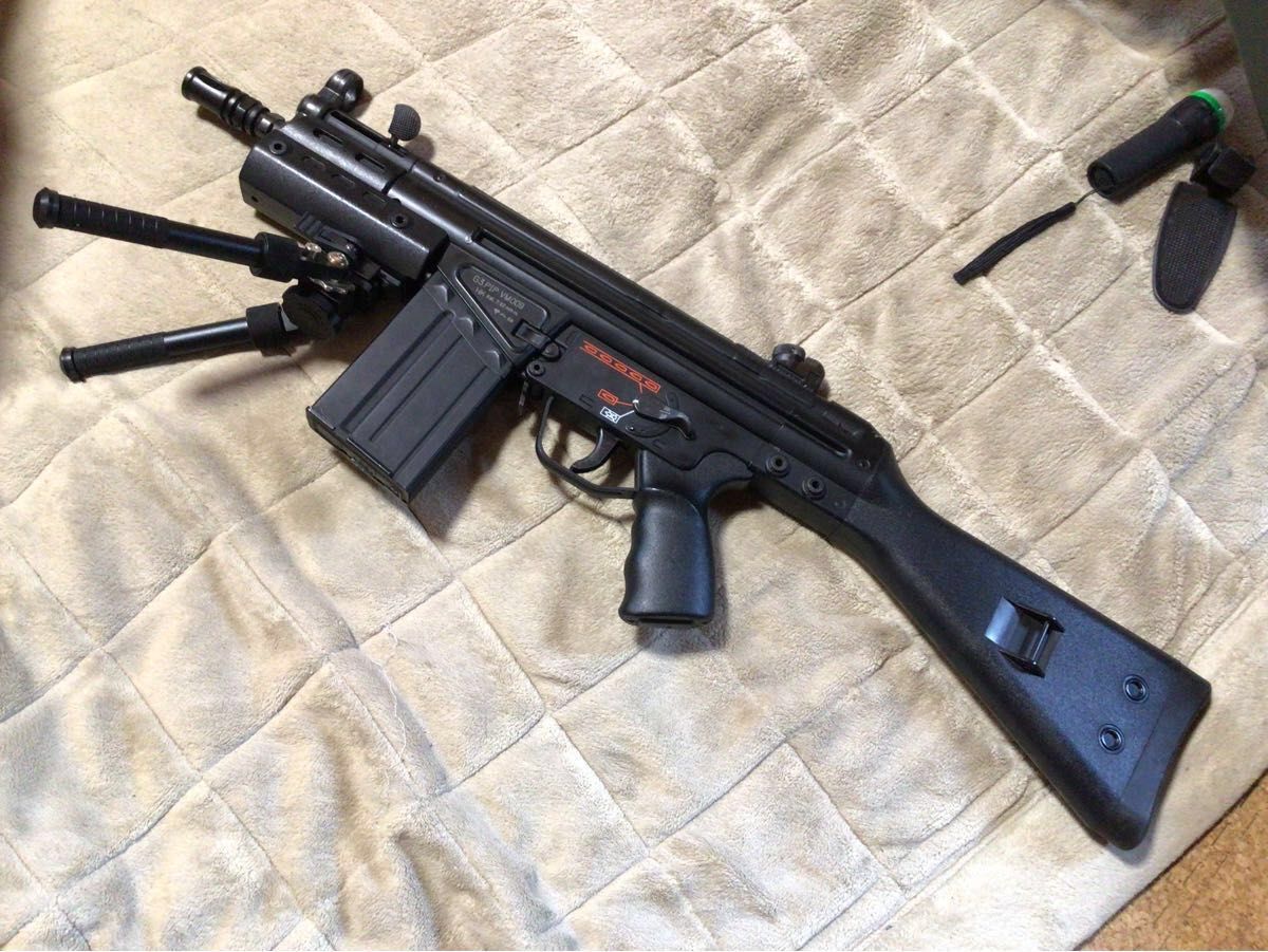 マルイ G3 SAS スタンダード電動ガン カスタム 固定ストック 500連