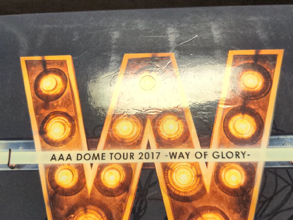  cell version DVD AAA DOME TOUR 2017 WAY OF GLORY / de321