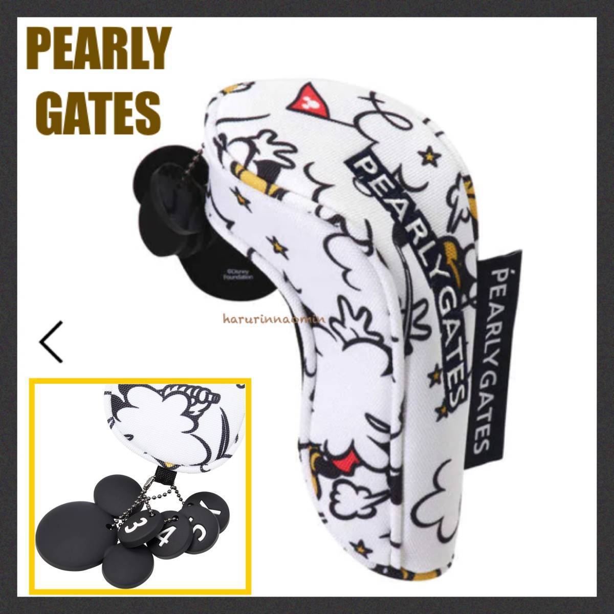 完成品 新品/未使用☆正規☆PEARLY GATES/パーリーゲイツ☆ミッキー