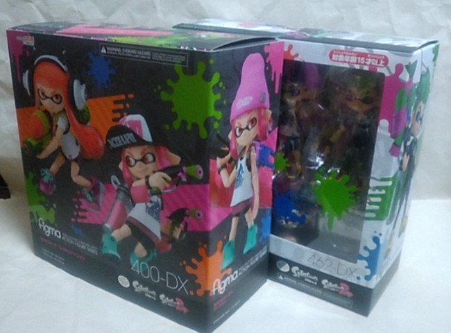 figma スプラトゥーン DXエディション ガール&ボーイ【新品未開封品】-