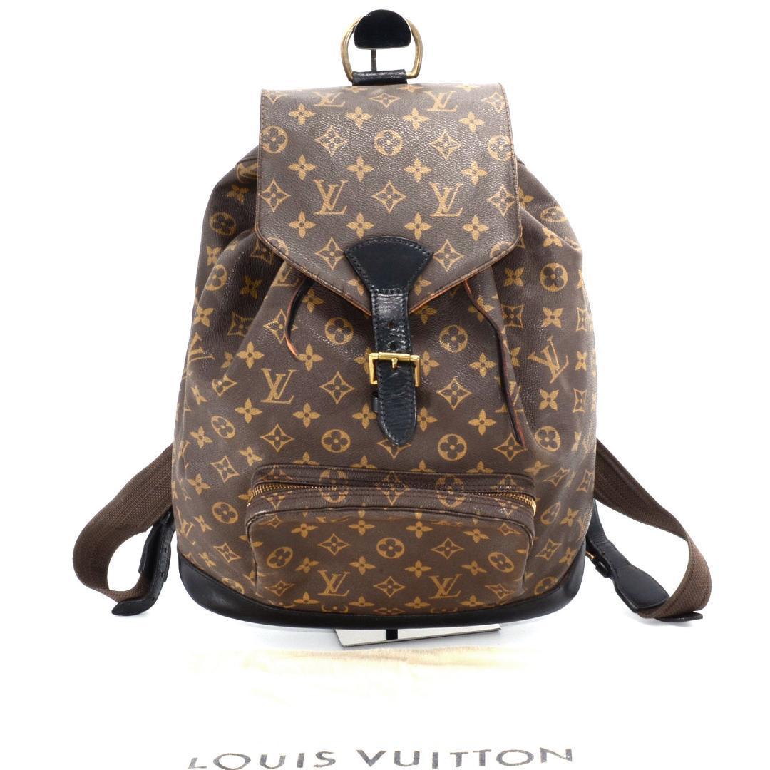 美品】LOUIS VUITTON リュック モンスリ ミニ モノグラム-