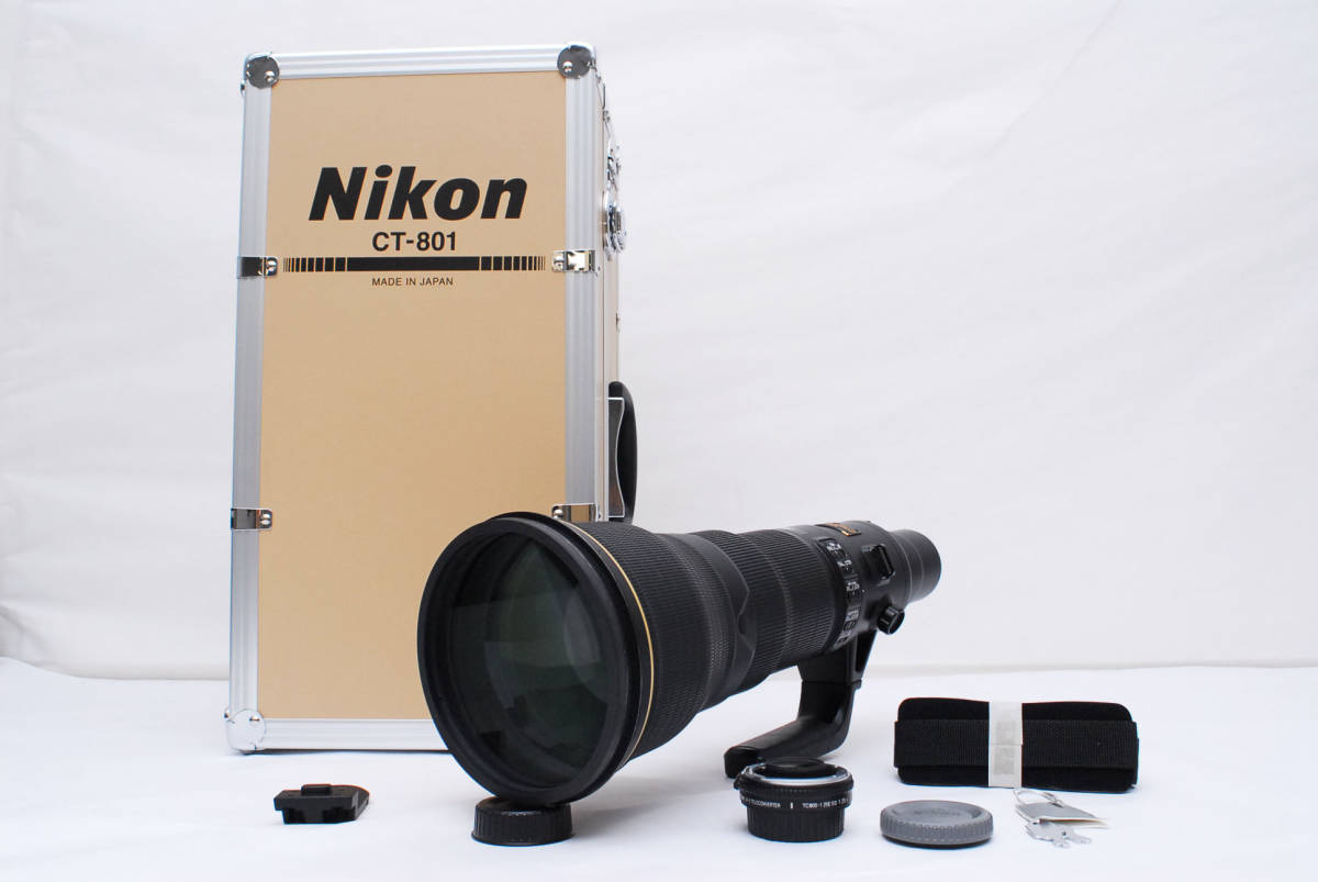 1円スタート★新品級★NIKON ニコン AF-S NIKKOR 800mm f5.6E FL ED VR 超望遠 単焦点 レンズ ケース付★6307_画像1