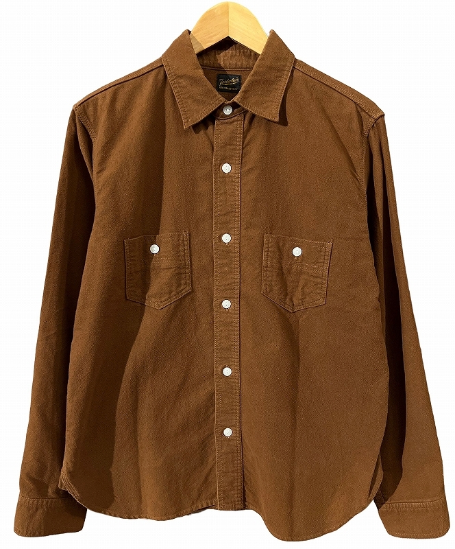 TENDERLOIN T-LABOR SHIRT シャモアクロス シャツ-