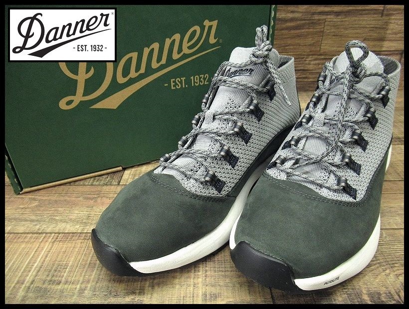 送無 新品 Danner ダナー 31362 カプリーン トレッキング アウトドア スエード シューズ スニーカー ビブラムソール 登山 グレー 28.0cm ①_画像1