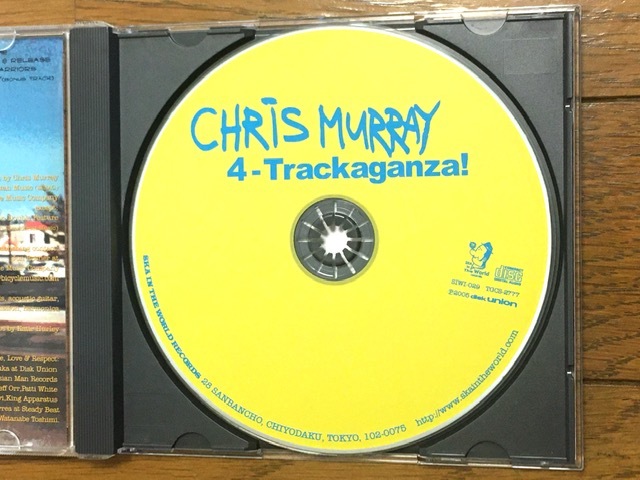 CHRIS MURRAY / 4-Trackaganza! スカ ロックステディ アコースティック 傑作 国内盤帯付 King Apparatus / The Slackers / Planet Smashers_画像5