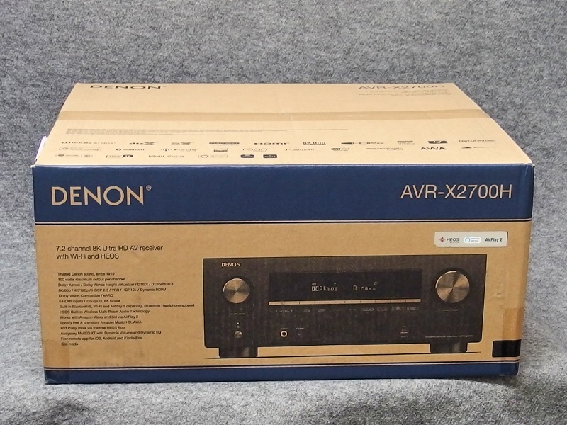 DENON デノン / 7.2ch AVレシーバー / AVR-X2700H 【未開封・未使用品