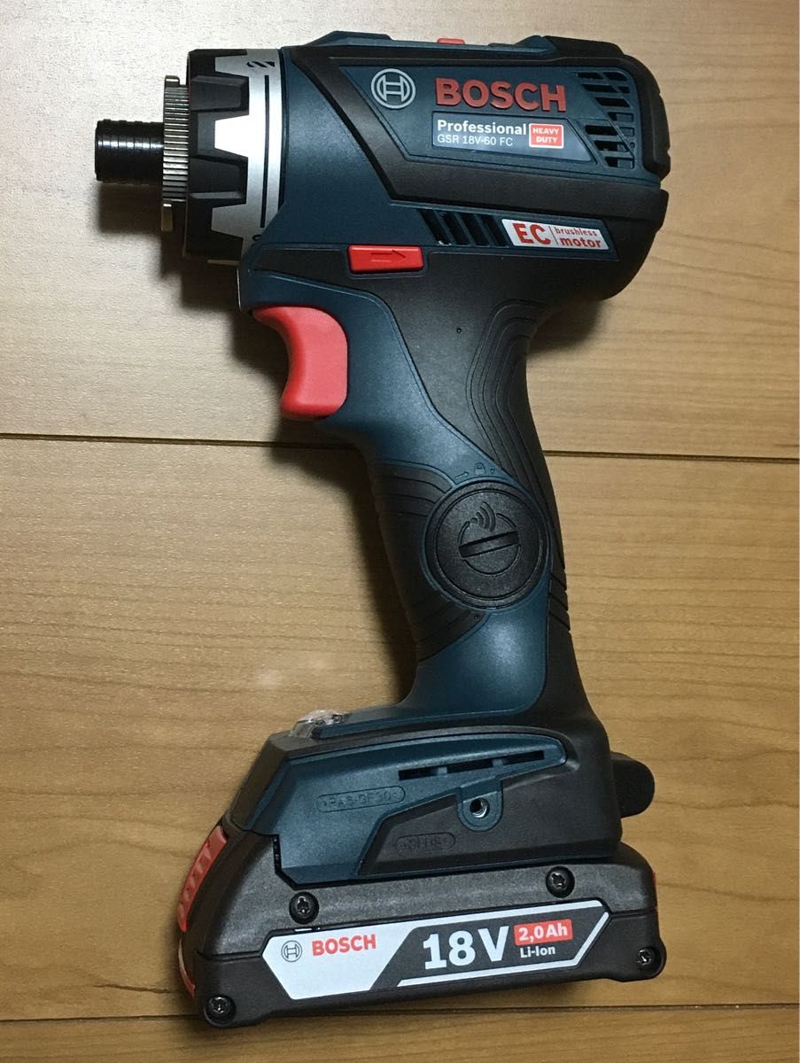 ボッシュ　Bosch 18V マルチドライバードリル GSR18V-60FCH バッテリー１個 充電器　ケース　セット