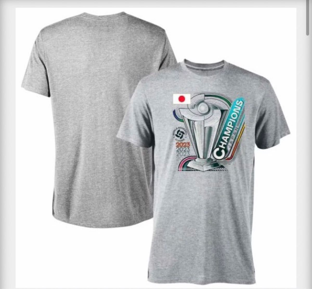 侍ジャパン WBC 優勝記念Tシャツ キャップ ニューエラ グレー 侍ジャパン WBC 優勝記念Tシャツ キャップ ニューエラ グレー