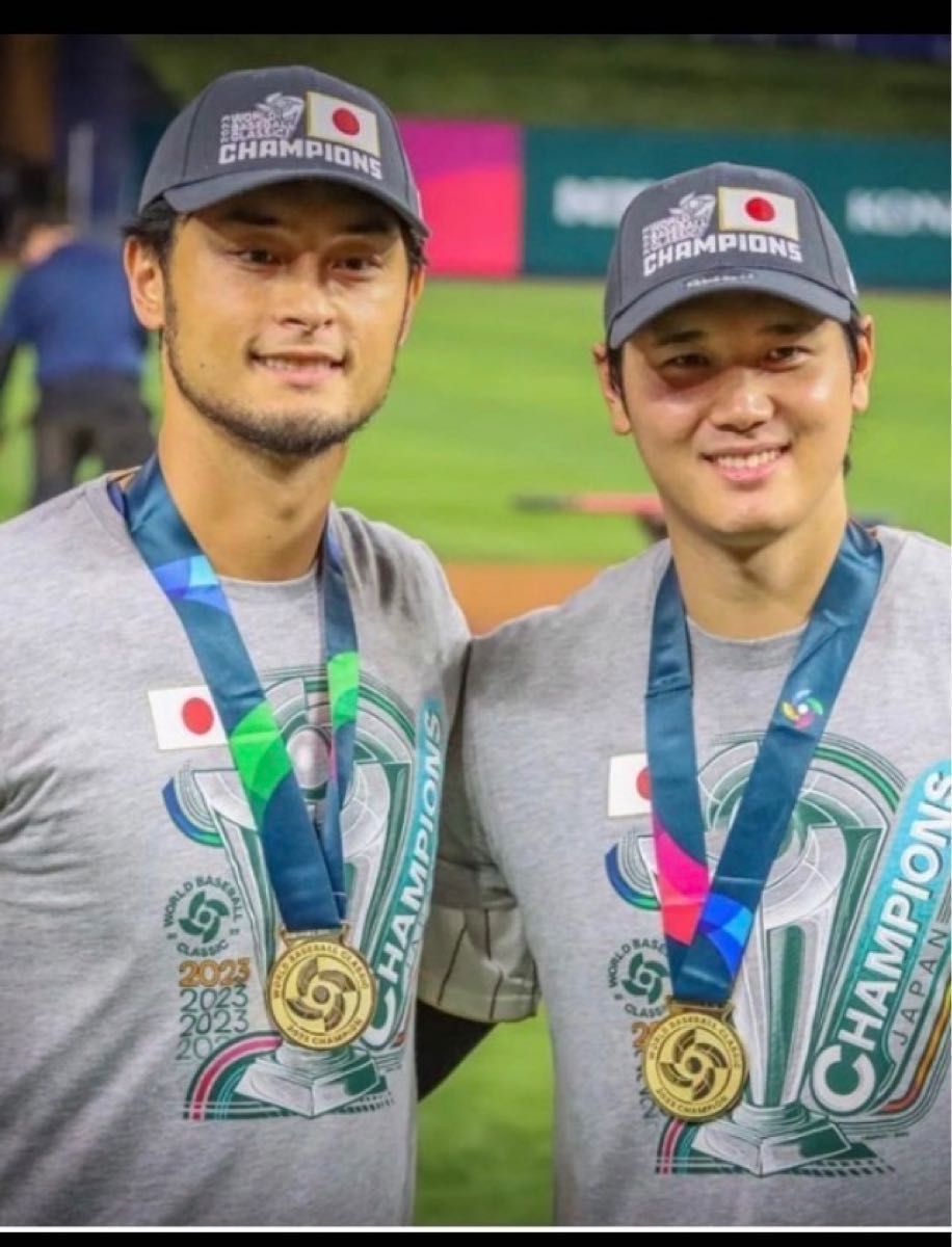 侍ジャパン WBC  優勝記念Tシャツ  キャップ ニューエラ グレー 海外限定モデル XL 大谷翔平 Tシャツ