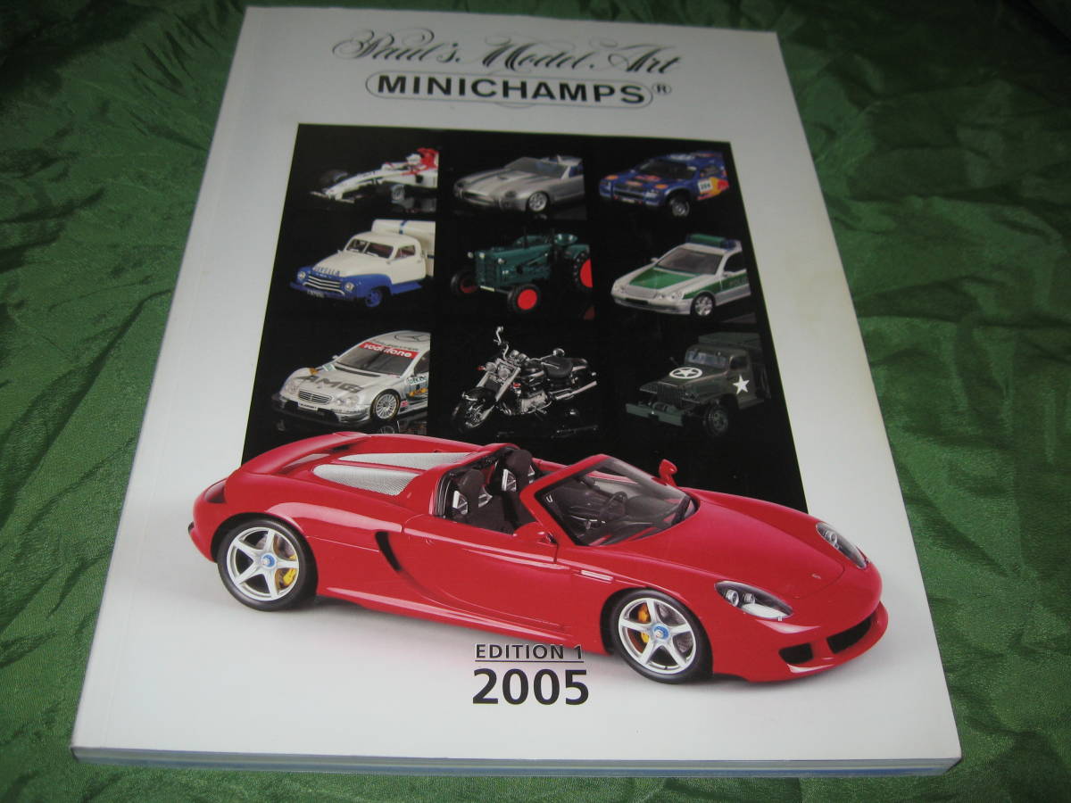 ミニチャンプス カタログ MINICHAMPS 2005年 EDITION.1 　中古_画像1