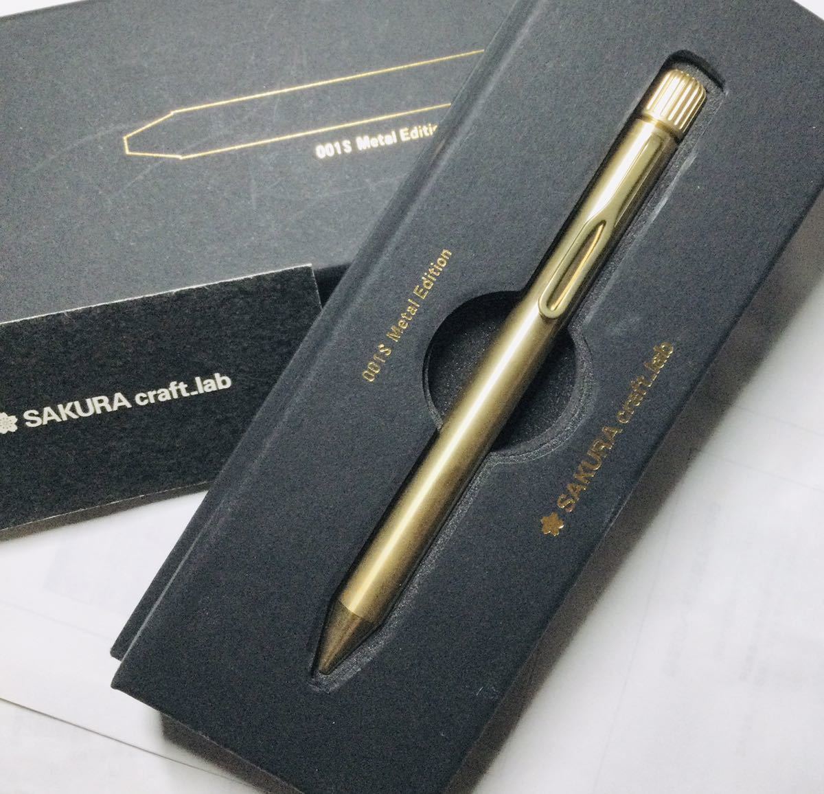 新発売の SAKURA CRAFT_LAB 100周年 ブラスゴールド サクラクラフト